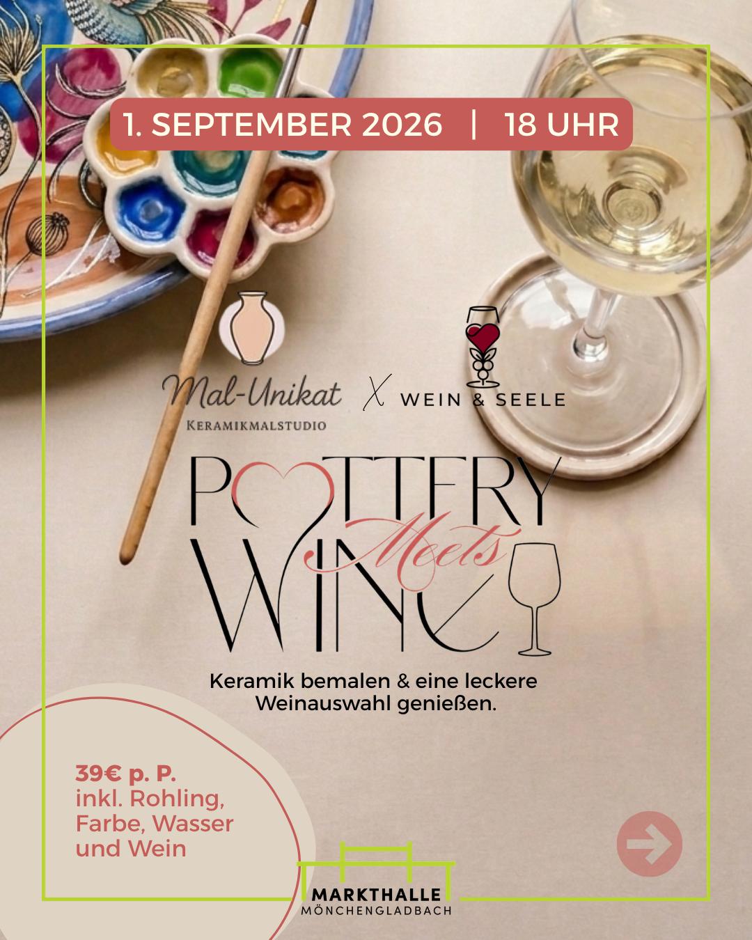 01.09.2026 - Pottery meets Wine